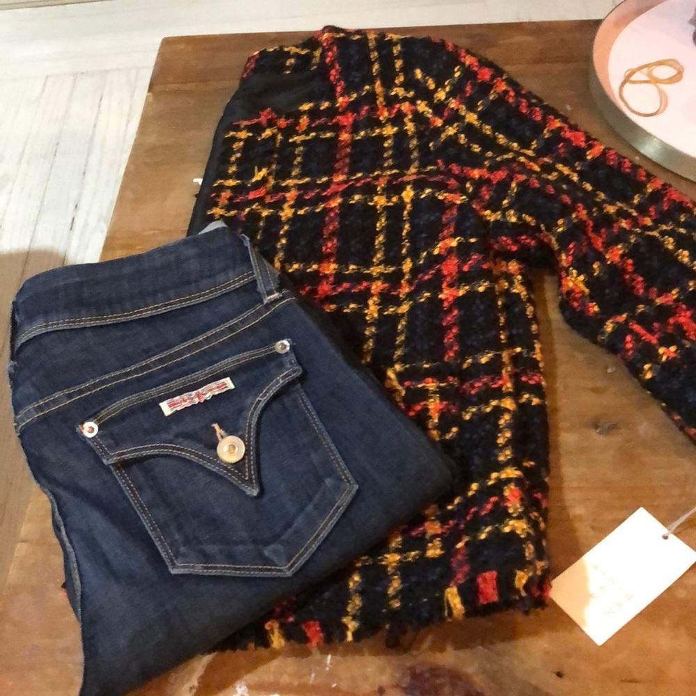 Boucle tweed jacket
